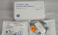 GE TS-SE-3 TruSignal Resusable SpO2センサーのSensativeの皮の大人の小児科の幼児新生児1M QTY 3