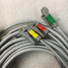 統合された横領者の導線IEC 3.6m 12ft REF 2021141-002 2017004-003のGEの心配の融合ECGの心配ケーブル3の鉛