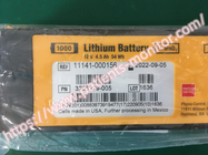 11141-000 10011141-000156忍耐強いモニターの付属品の黒いMed-tronic Lifepak 1000の電池