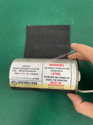 Mindray BeneHeart D6 Defibrillator Energy Discharge Capacitor QR232YW185V21A 185μF 2350V